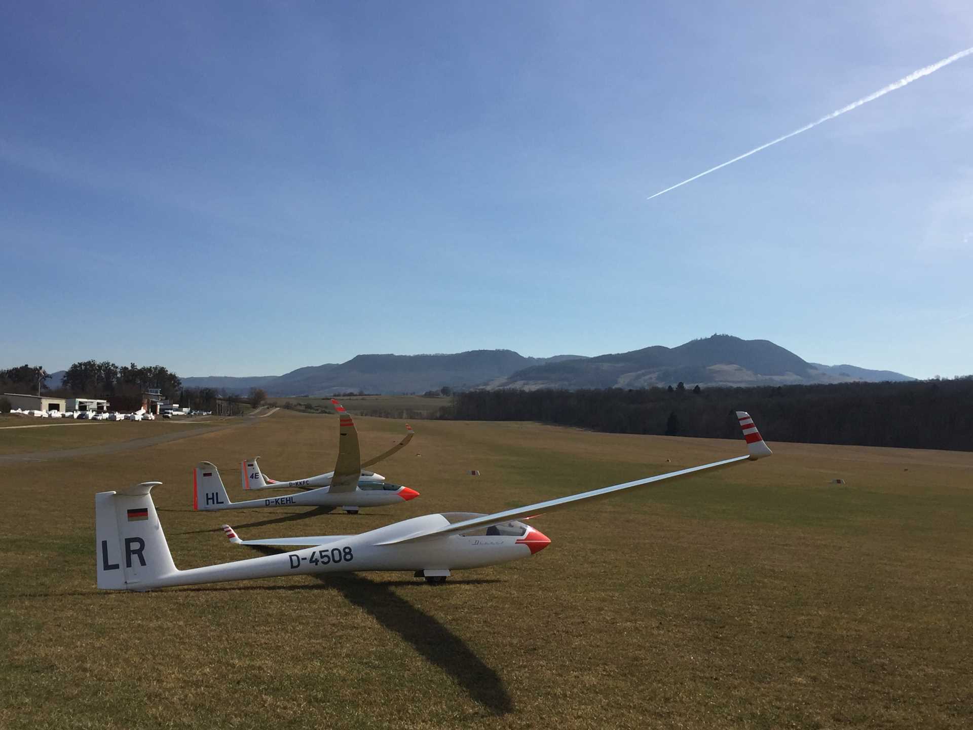 Vor dem Start auf der Hahnweide InDerWelleNachOben