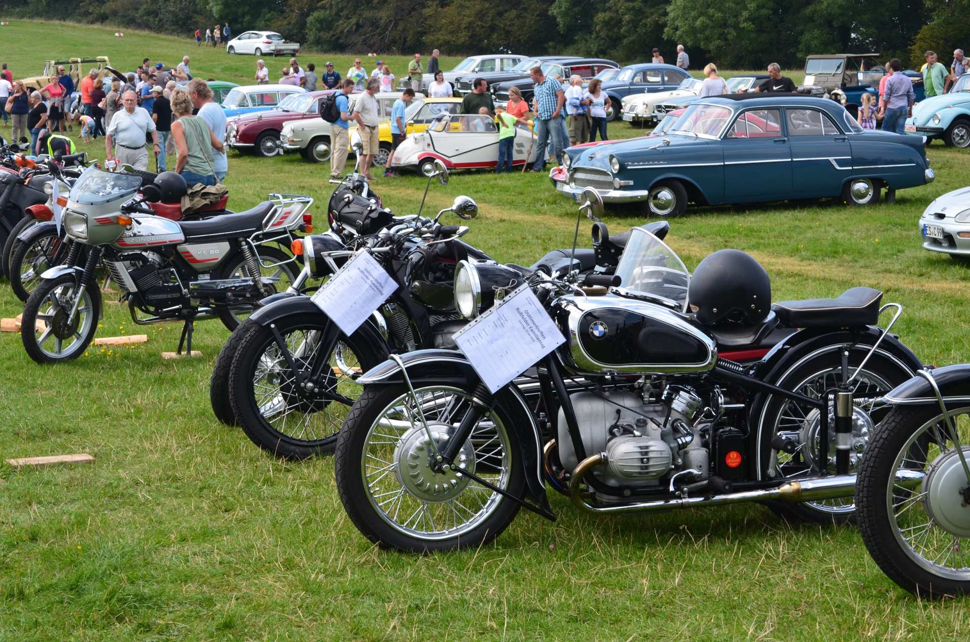 Oldtimertreffen Motorräder
