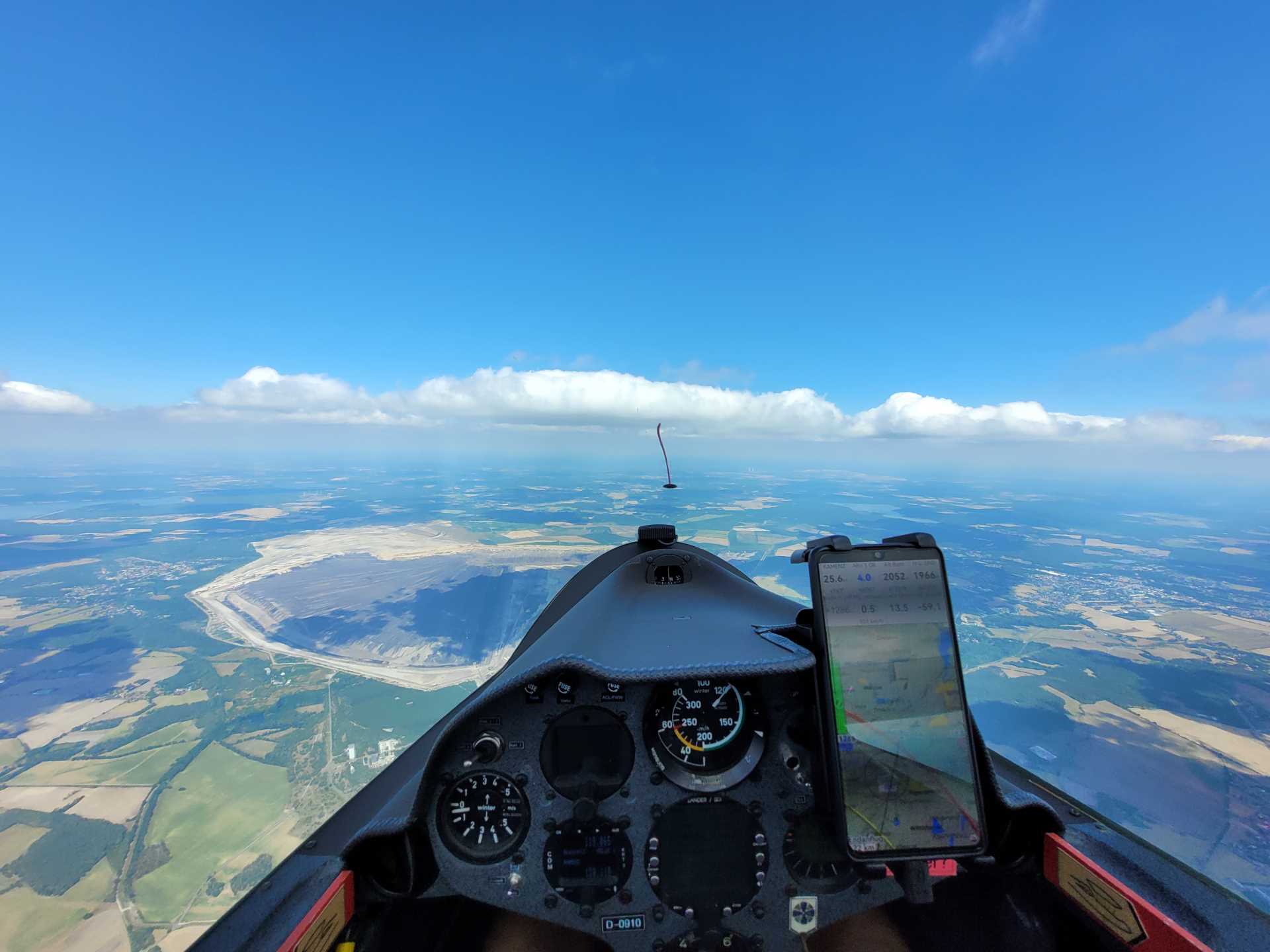 Sachsen und Brandenburg aus der Luft