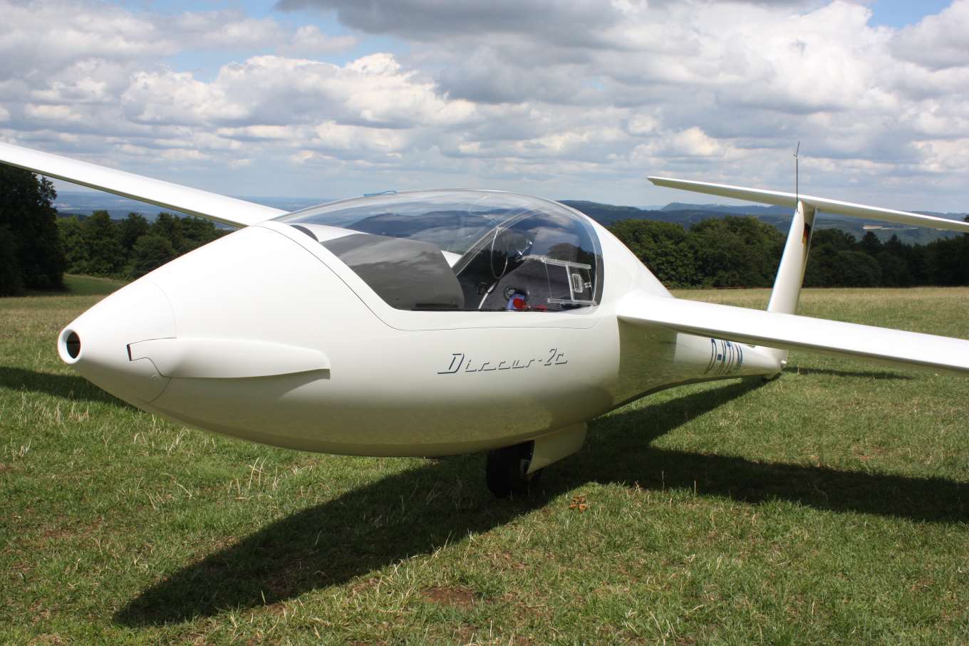 Neues Segelflugzeug LSV Rossfeld